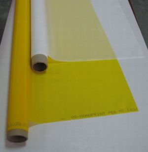 Полиестерно сито жълто - 120 отвора ширина 100 см.
