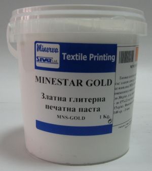 MNS-GOLD Готова за използване златна глитерна паста