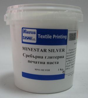 MNS-SILVER Готова за използване сребърна глитерна паста